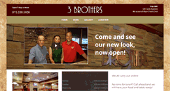 Desktop Screenshot of 3brothersrestaurant.net